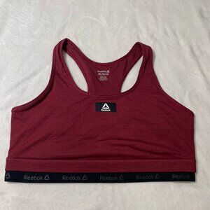 Reebok maroon medium impact sports bra - Size XL‎